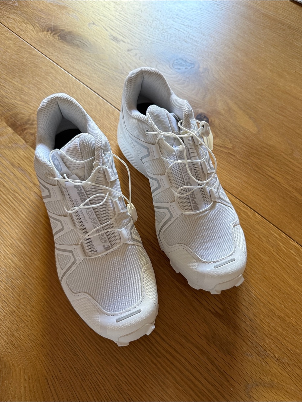 Brand new All-White Salomon Speedcross 3 Sneakers